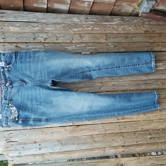 REBEL AND Soul SIZE 16 HIGH WAIST BLINGY SKINNY Jeans - Picture 5 of 16